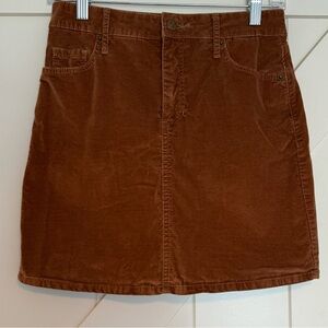 Old Navy Rust Mini Skirt